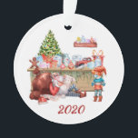 Atelier de Père Noël amusant 2020 Covid Visage Mas<br><div class="desc">Ce design a été créé par art numérique et peut être personnalisé dans la zone fournie ou customisée en changeant la photo ou en ajoutant vos propres mots. Contactez-moi à l'adresse colorflowcreations@gmail.com si vous souhaitez que ce design soit disponible sur un autre produit. Achetez ma peinture acrylique abstraite originale à...</div>