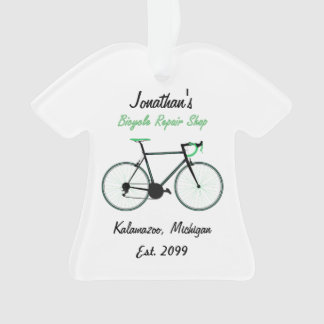 Atelier de réparation de vélos Ornement de Noël