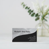 Atelier mécanique Cartes de visite CUSTOMISÉS (Debout devant)