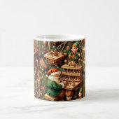 Atelier père Noël Vintage Christmas Mug (Centre)