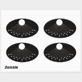 Aten le vrai symbole de Dieu autocollant (Feuille)