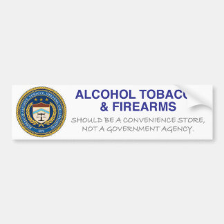 ATF-bumpersticker Bumpersticker