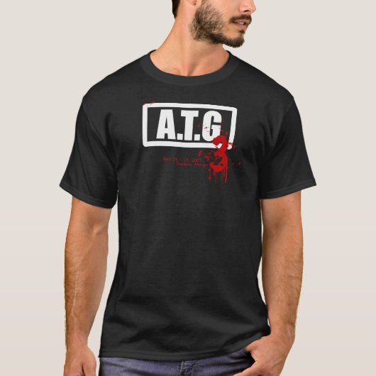 ATG 3 - T-shirt noir (Devant)