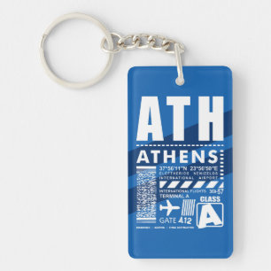 ATH Athene luchthaven Sleutelhanger