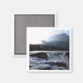 Athabasca Falls 2x2 magnet (Recto/Verso)