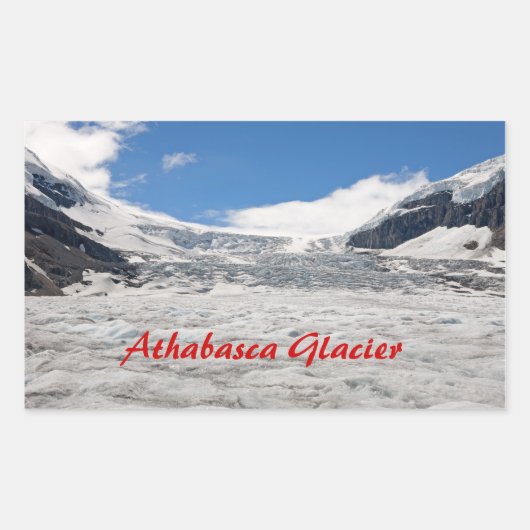 Athabasca Glacier Sticker (Voorkant)
