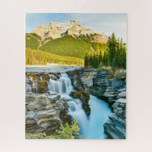Athabasca-Herfsten, Jasper National Park, Canada Legpuzzel