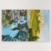 Athabasca-Herfsten, Jasper National Park, Canada Legpuzzel (Horizontaal)
