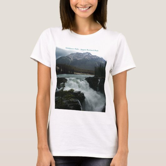 Athabasca Herfsten Jasper National Park T-shirt (Voorkant)