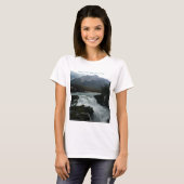 Athabasca Herfsten Jasper National Park T-shirt (Voorkant volledig)