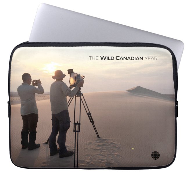 Athabasca Sand Dunes Laptop Sleeve (Voorkant)