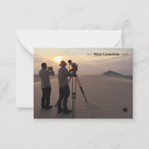 Athabasca Sand Dunes Notitiekaartje