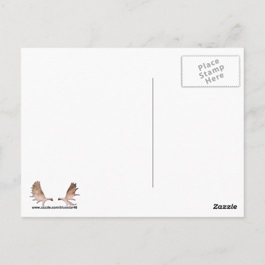 Athabasca Tar Sands Duck Mount Briefkaart (Achterkant)