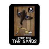 Athabasca Tar Sands Duck Mount Magneet (Verticaal)