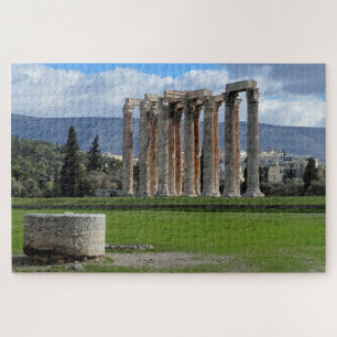 Atheense tempel van Zeus Jigzaag Puzzle Legpuzzel
