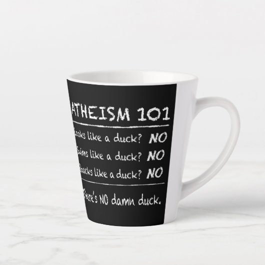 ATHEISM 101 - KOFFIE-MOK LATTE MOK (Rechts)