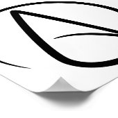 Atheism Symbol - Atheist Sign Poster (Hoek)