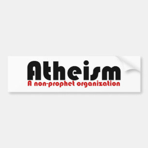 Atheïsme Bumpersticker