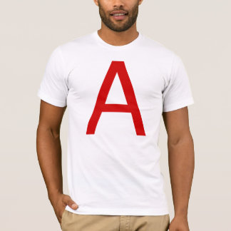Atheïsme in Helvetica (bovendeel hoesje) T-shirt