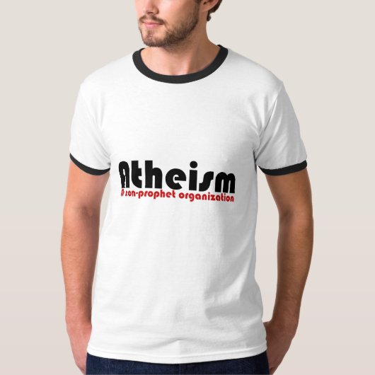 Atheïsme T-shirt (Voorkant)