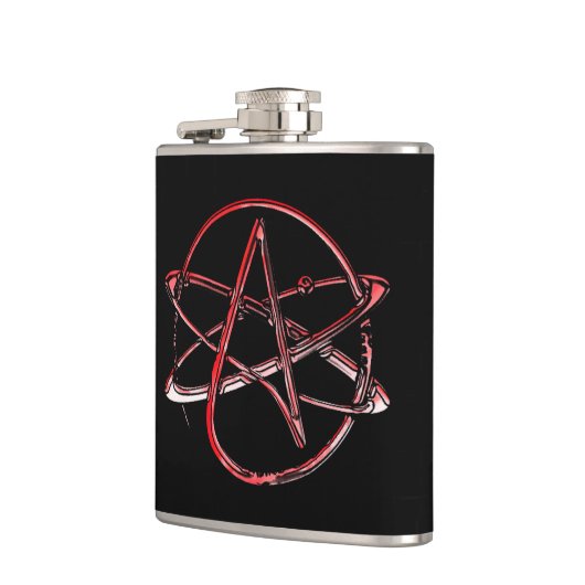 Atheïsme voor iedereen! heupfles (Links)