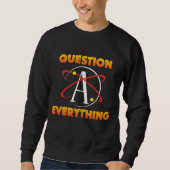 Atheïsme Wetenschap Atom vraagt zich af alles athe Trui (Voorkant)