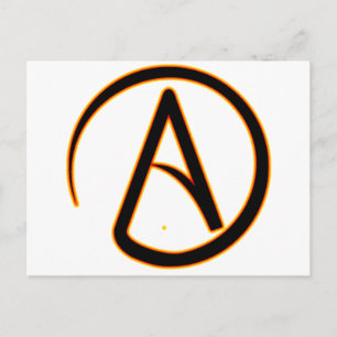 Atheïssymbool Briefkaart