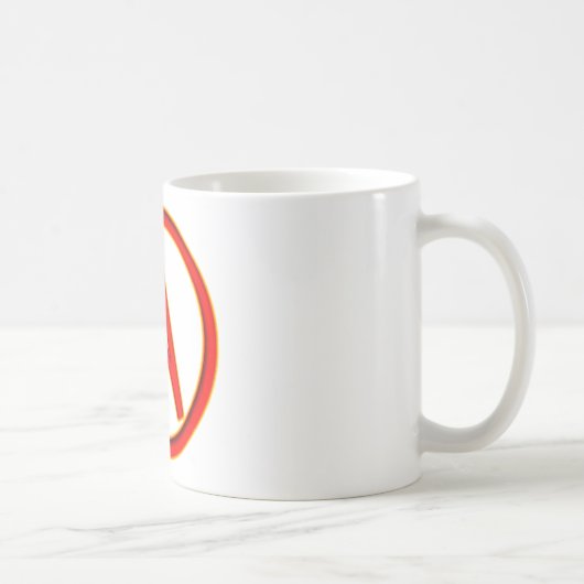 Atheïssymbool Koffiemok (Rechts)