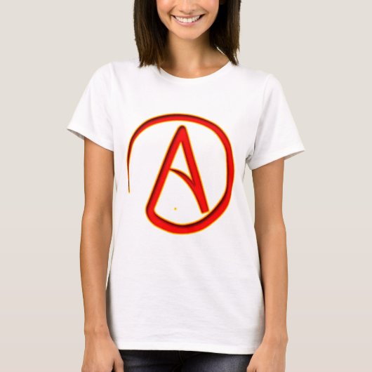 Atheïssymbool T-shirt (Voorkant)