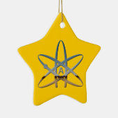 Atheïst Atom Star Ornament (Rechts)