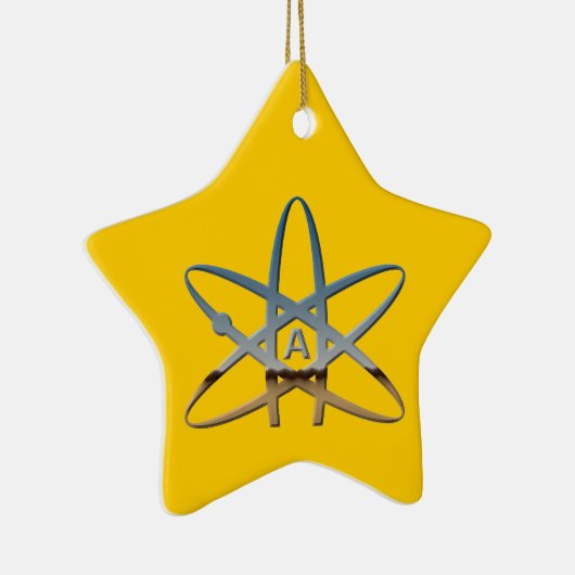 Atheïst Atom Star Ornament (Rechts)