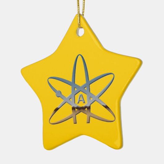 Atheïst Atom Star Ornament (Links)