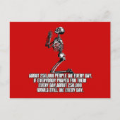 Atheïst Briefkaart (Voorkant)