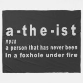 ATHEIST FLEECE DEKEN (Voorkant (Horizontaal))