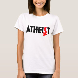 ATHEIST: Geen "hoge staarten" - T-shirt