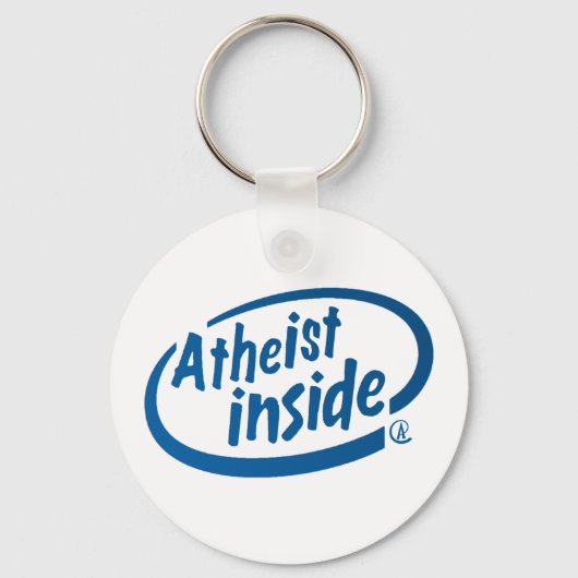 Atheïst Inside Sleutelhanger (Voorkant)