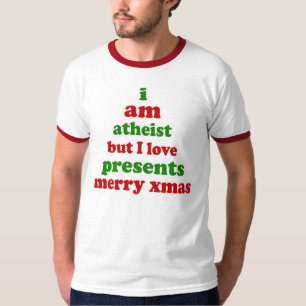 Atheïst kerstfeest t-shirt