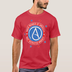Atheïst meest gewantrouwde minderheid t-shirt