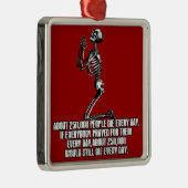 Atheïst Metalen Ornament (Rechts)