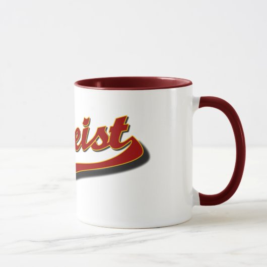 atheïst mok (Rechts)