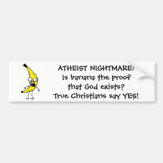 Atheïst Nightmare Bumpersticker