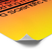 Atheïst Poster (Hoek)