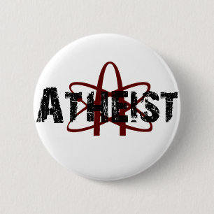 Atheïst Ronde Button 5,7 Cm