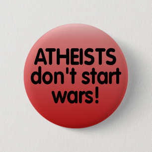 atheïst ronde button 5,7 cm