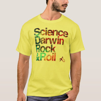 Atheïst - Science dawkins rock & roll T-shirt