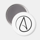 Atheïst Symbool Magneet (Voorkant / Achterkant)