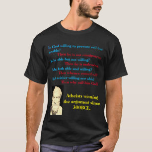 Atheïst winnen t-shirt
