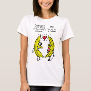 Atheïsten die bananen gaan - t-shirt
