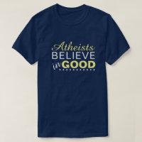 Atheïsten geloven in het goede