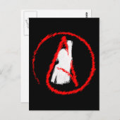 Atheïsten verenigen briefkaart (Voorkant / Achterkant)